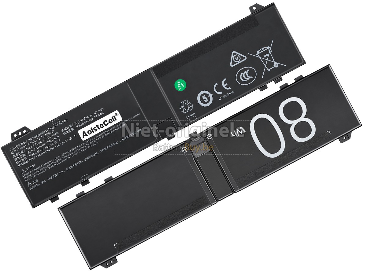 Mechrevo YAOSHI 16PRO accu