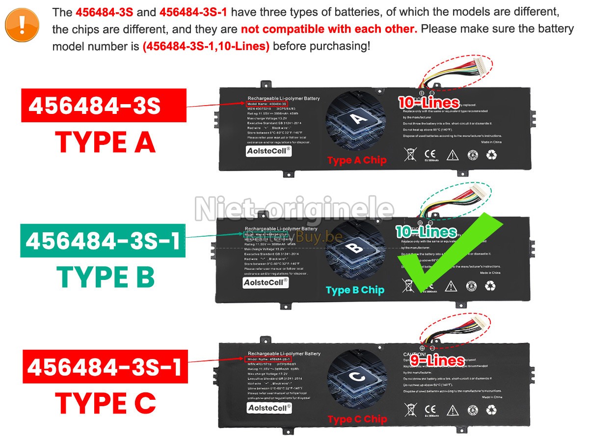 Medion 456484-3S accu