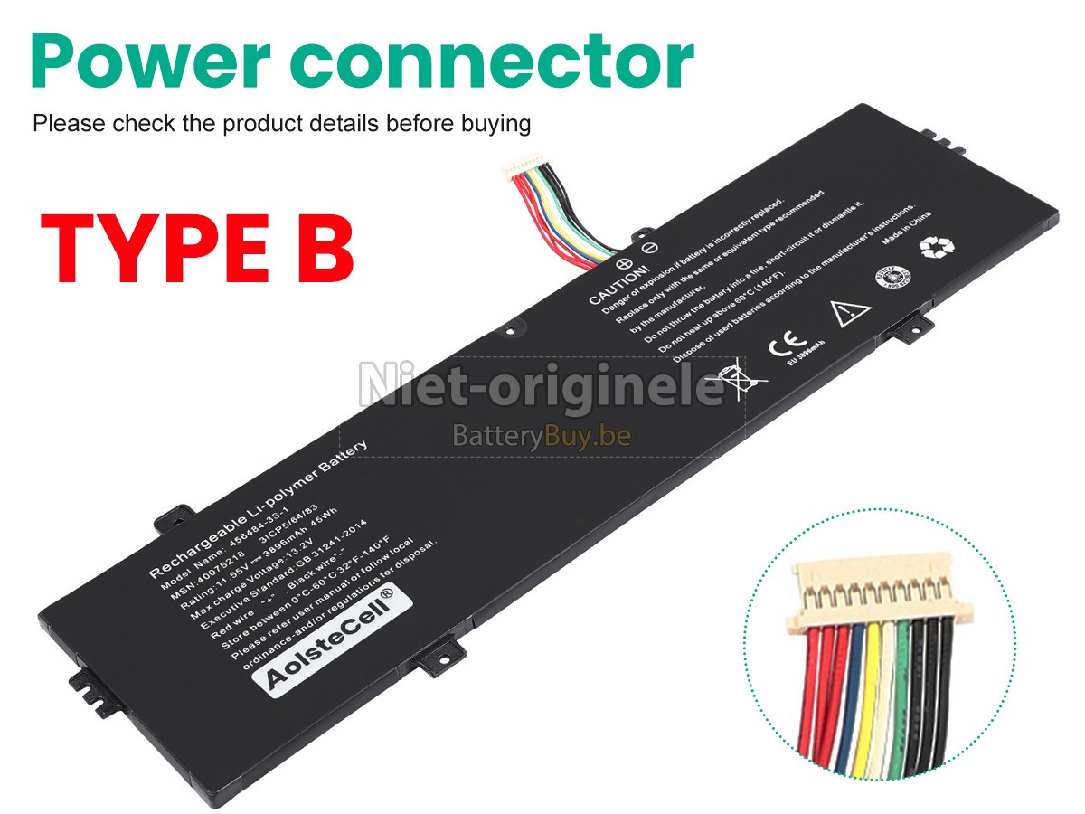 Medion 456484-3S accu