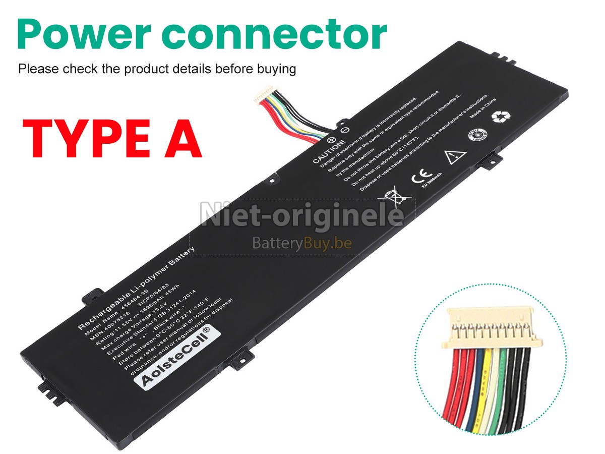 Medion 456484-3S accu