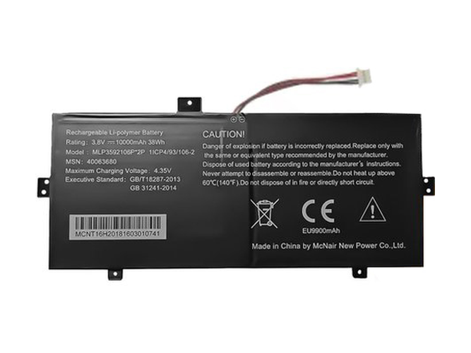 laptop accu voor Medion MLP3592106P