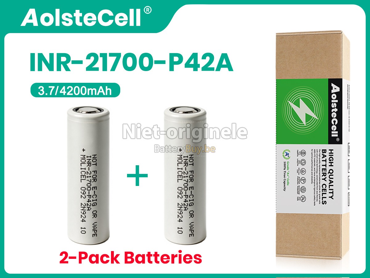 Molicel INR-21700-P42A accu