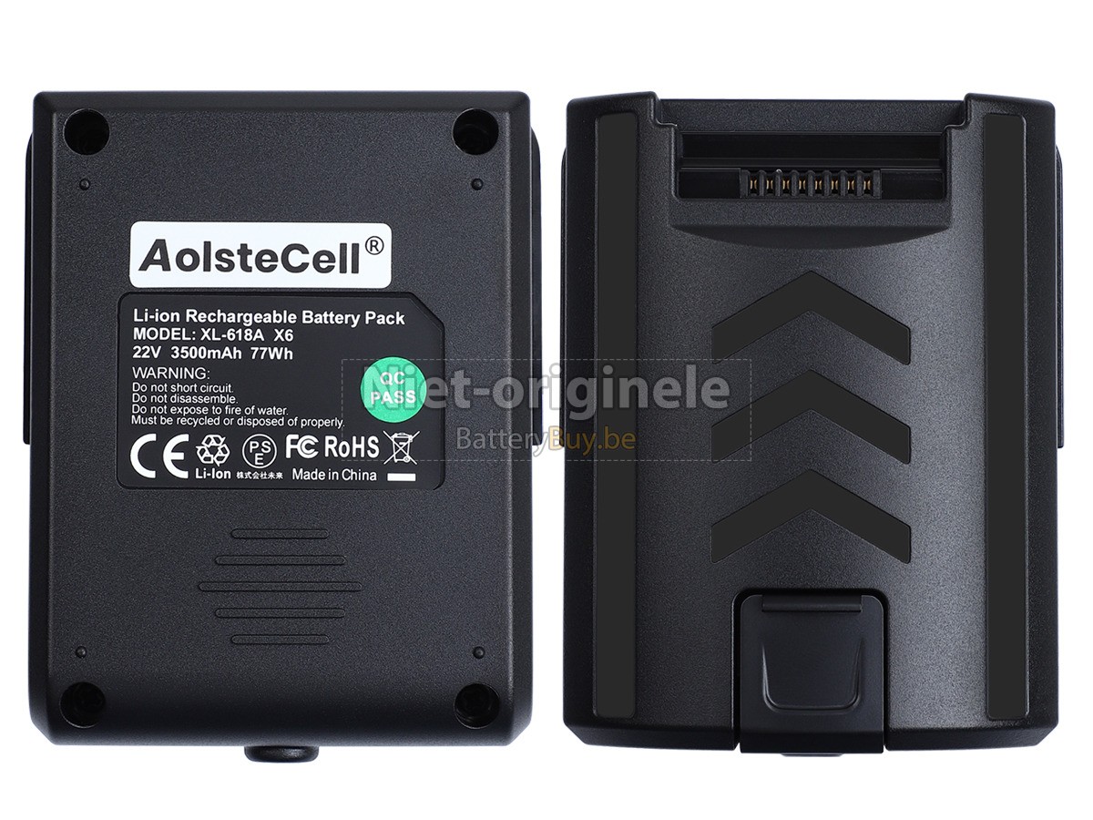 Moosoo XL-618A accu