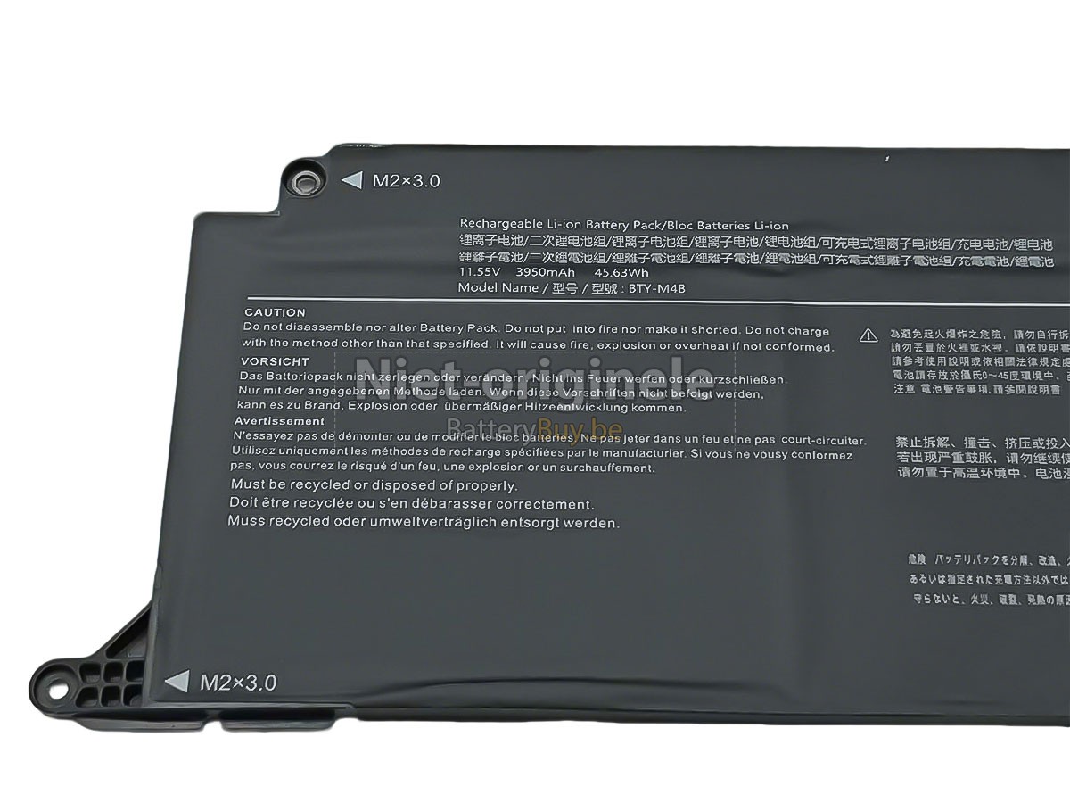 MSI BTY-M4B accu