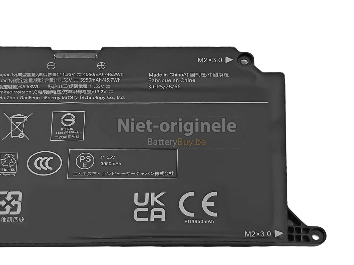 MSI BTY-M4B accu
