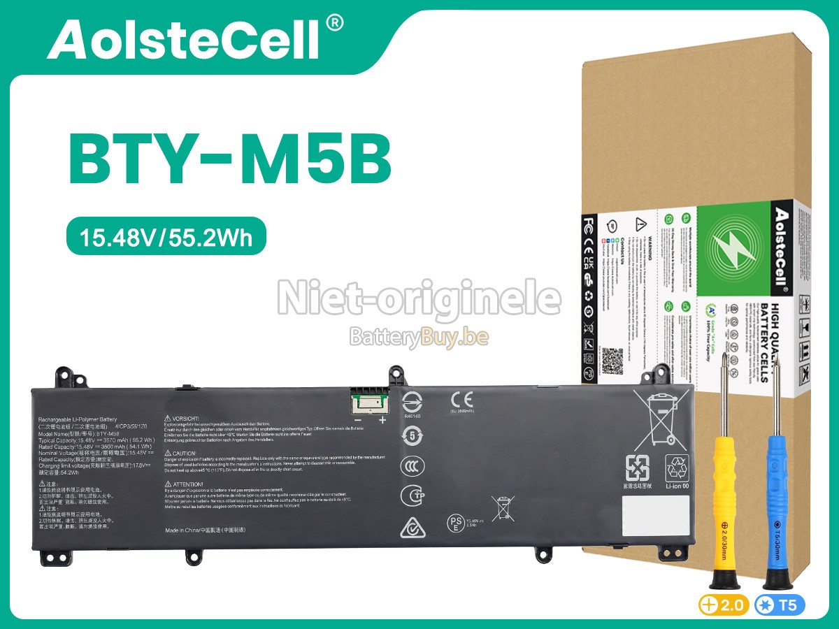 MSI BTY-M5B accu