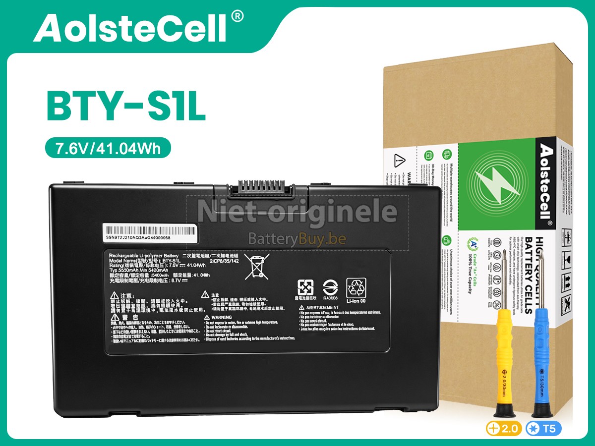 MSI BTY-S1L accu