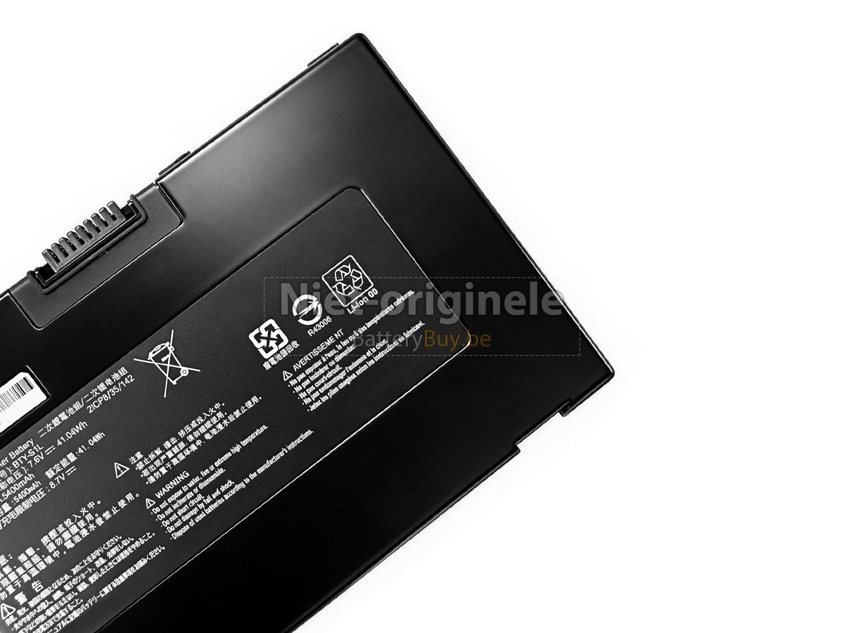 MSI BTY-S1L accu