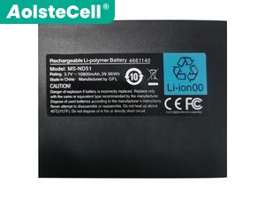 laptop accu voor MSI MS-ND51