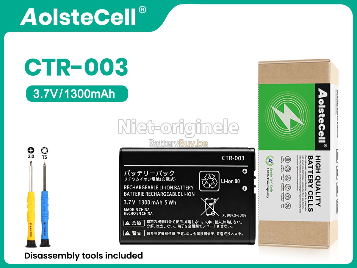 Nintendo CTR-003 accu