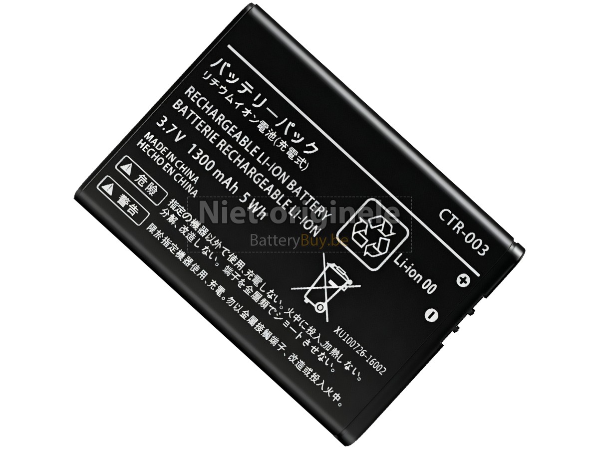 Nintendo CTR-003 accu