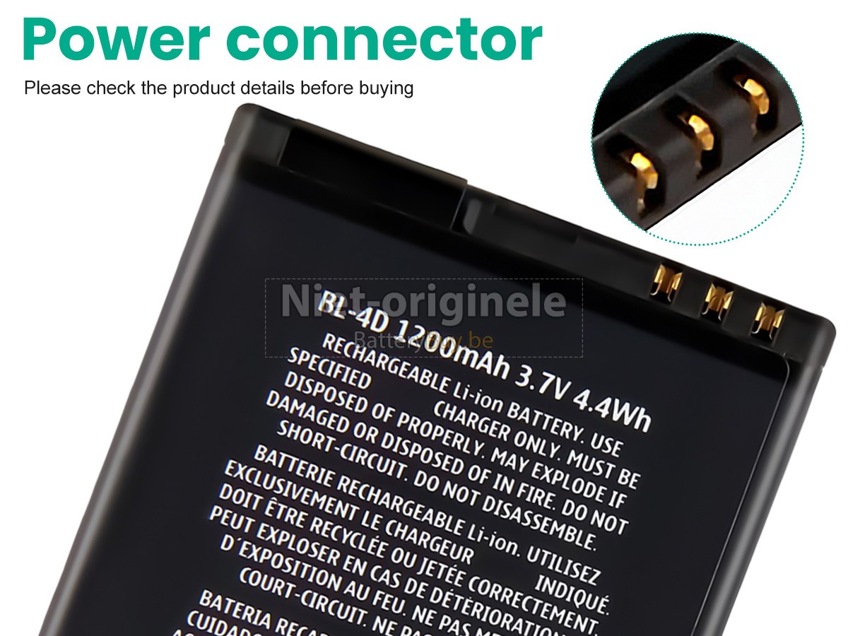 Nokia T7-00 accu