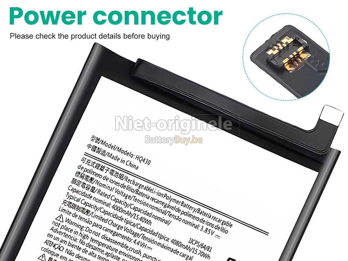 Nokia HQ430 accu