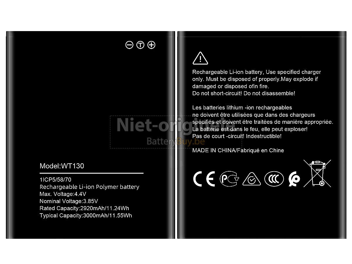 Nokia 1.3 accu