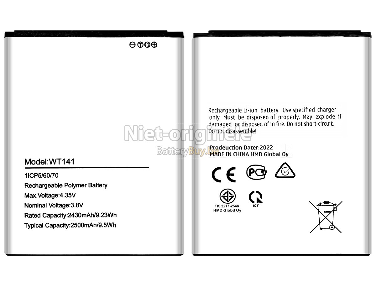Nokia WT141 accu