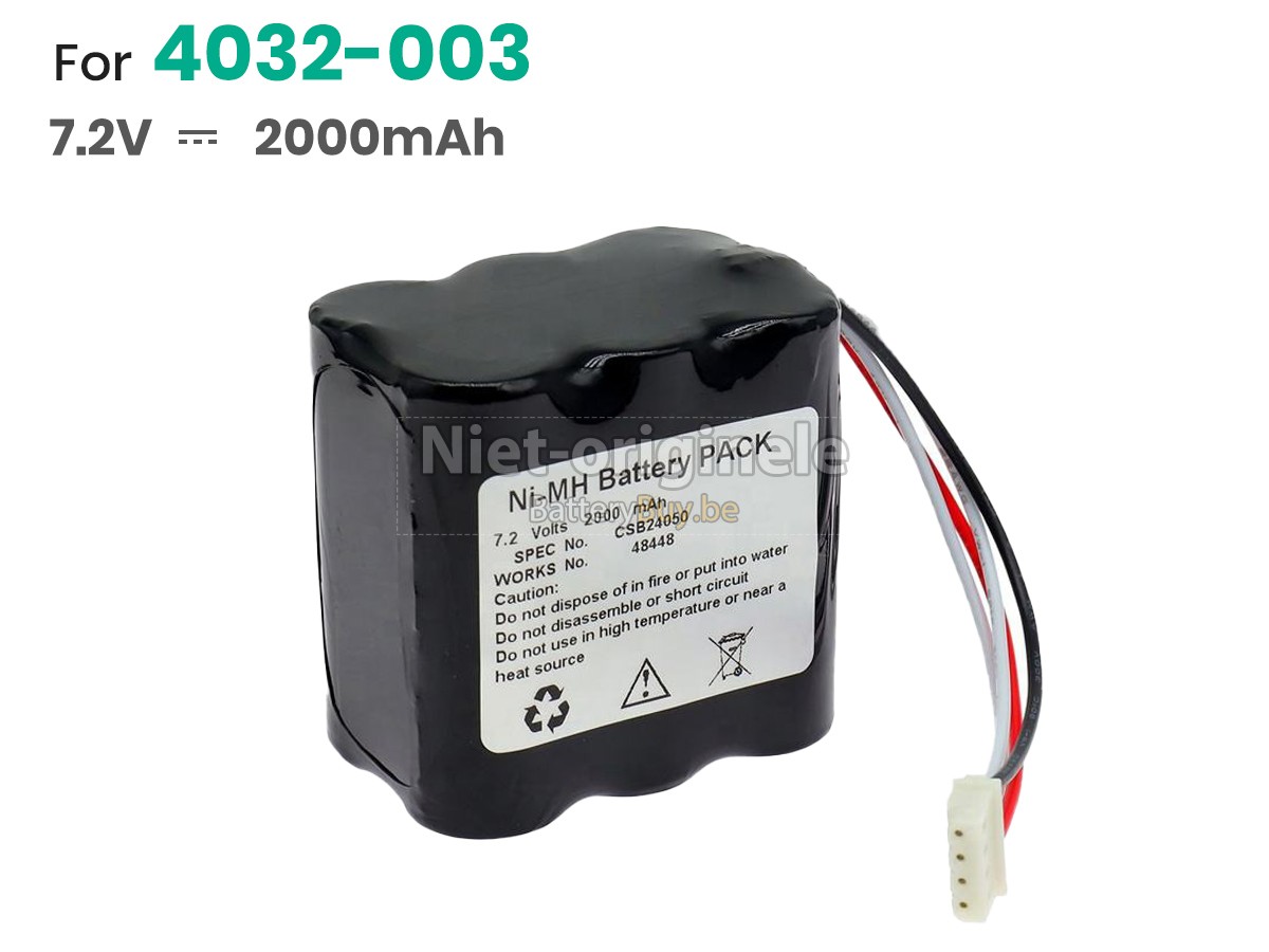 NONIN P/N 9349-001 REV D accu