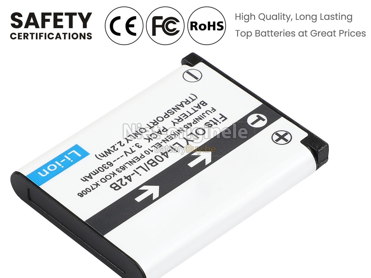 Olympus U TOUGH 3000 accu