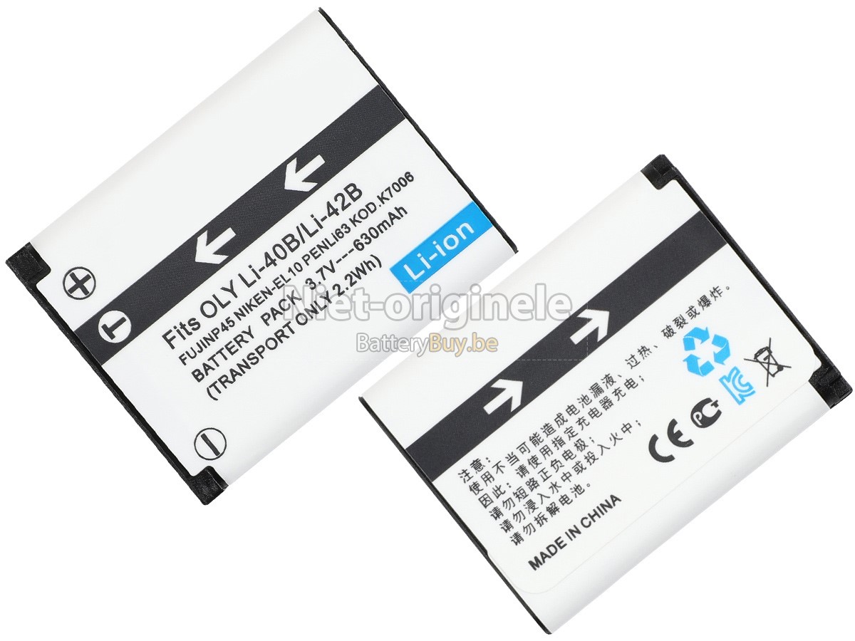 Olympus U TOUGH 3000 accu