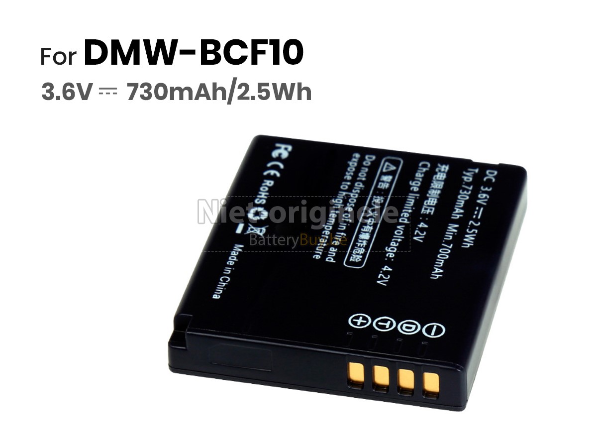 Panasonic DMW-BCF10E accu