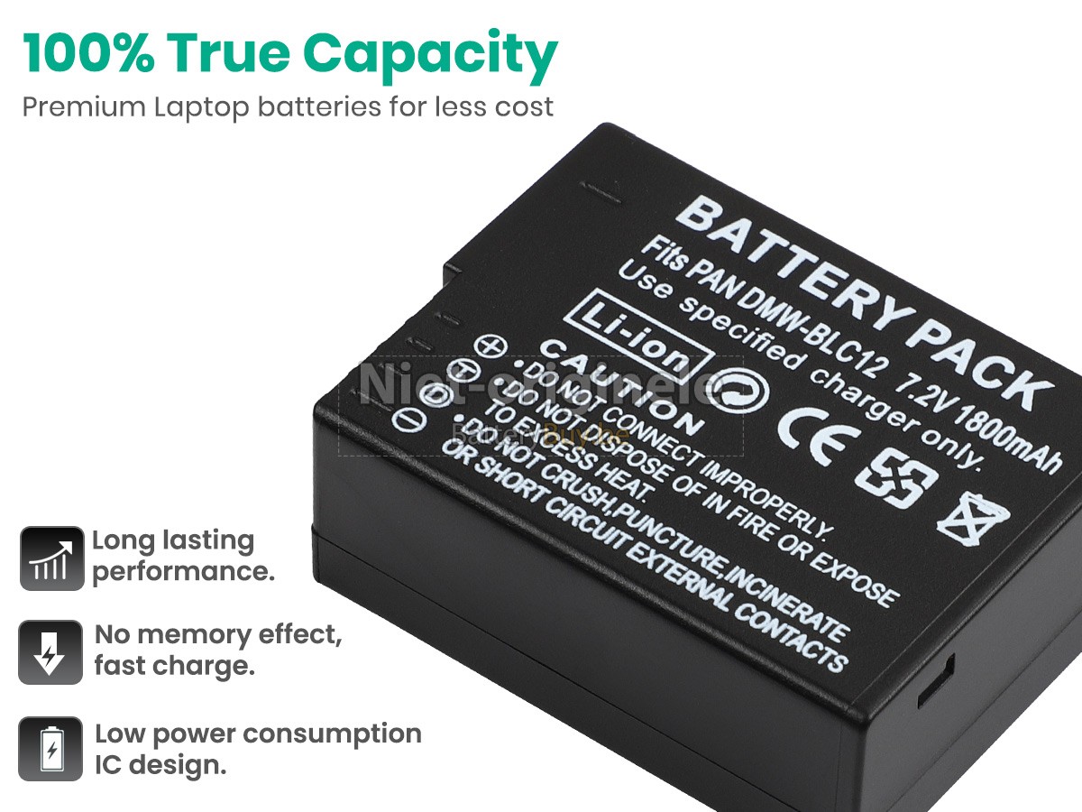 Panasonic DC-G99-K accu