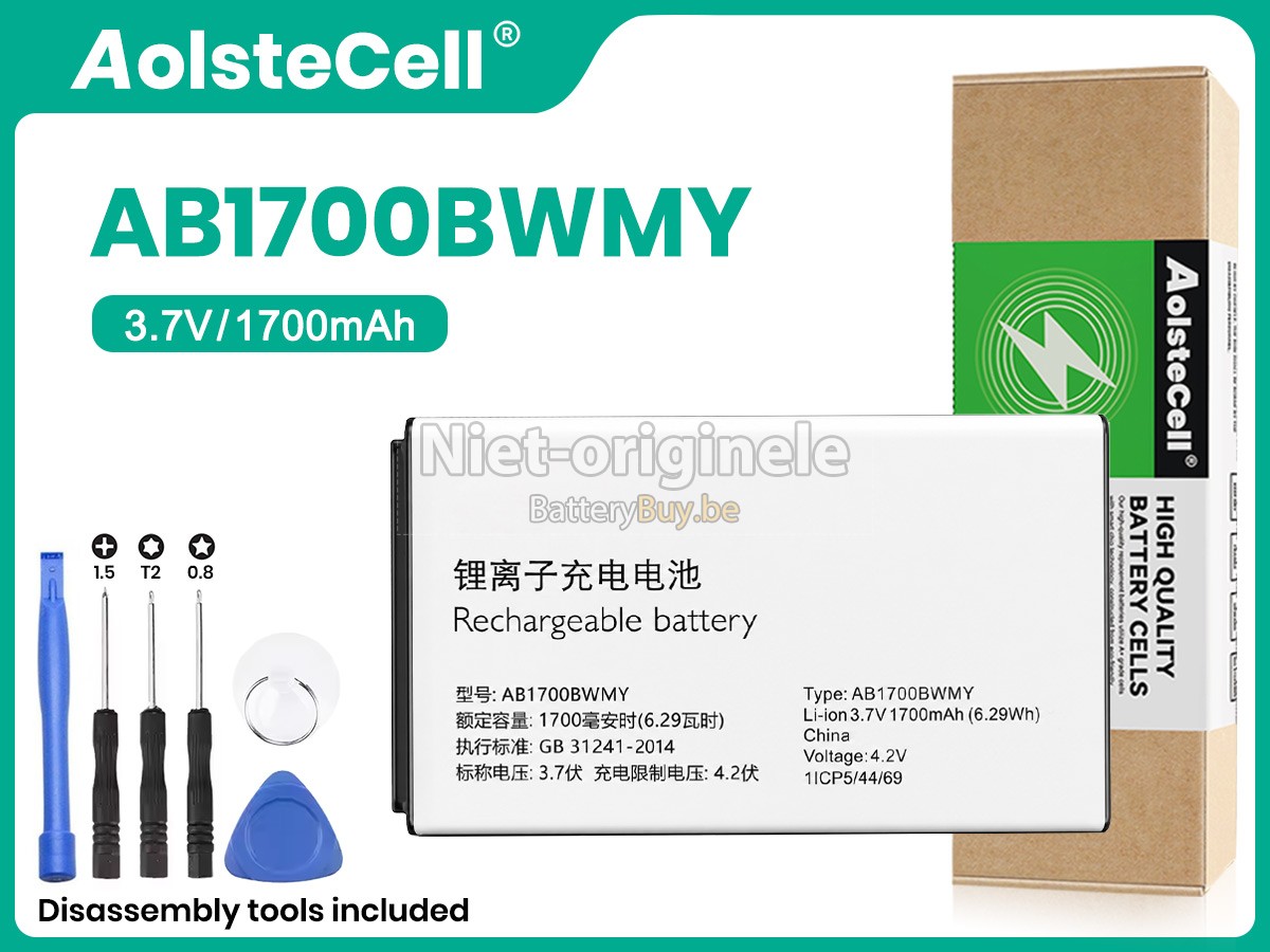 Philips AB1700BWMH accu