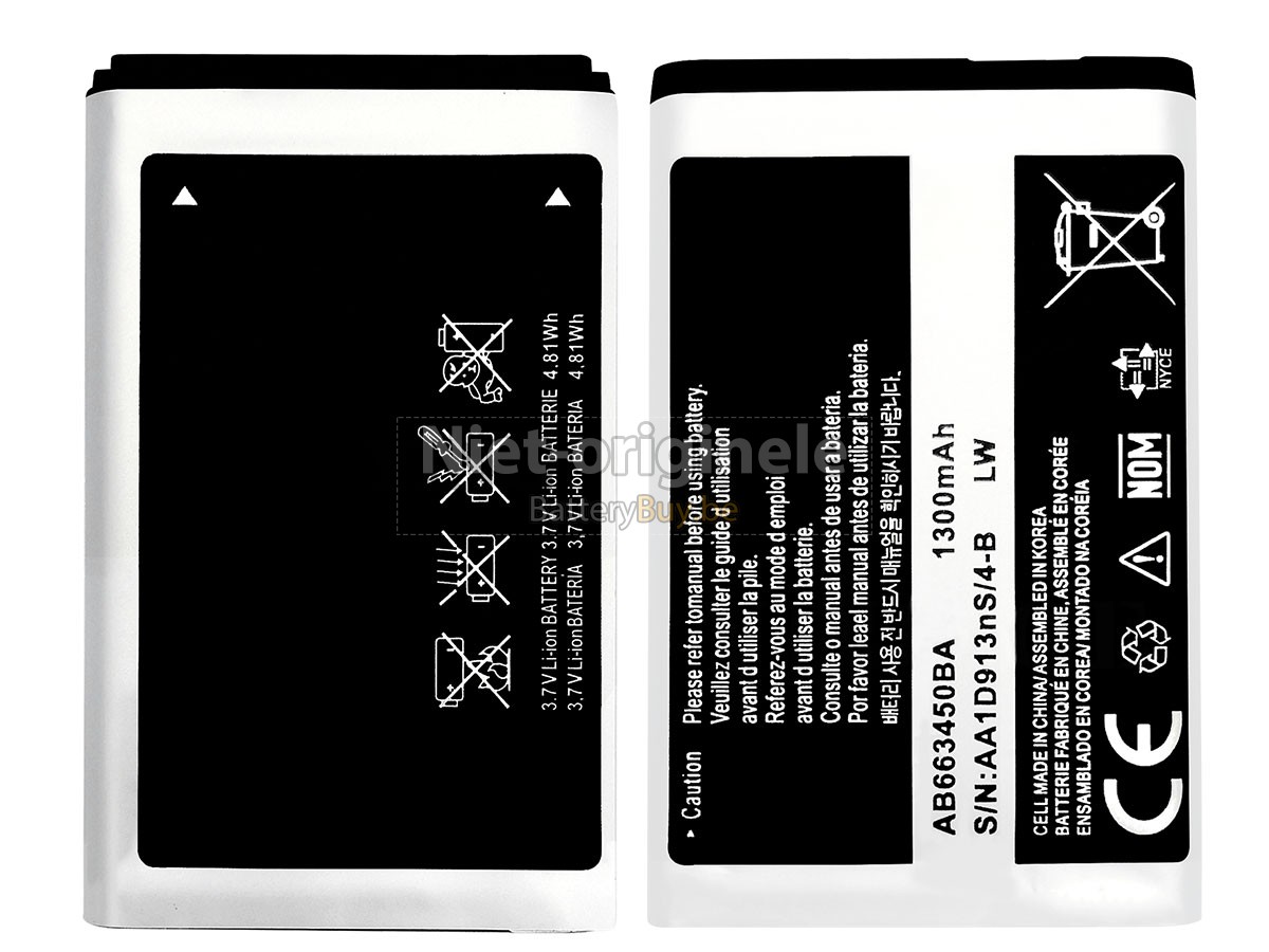 Samsung RUGBY 3 accu