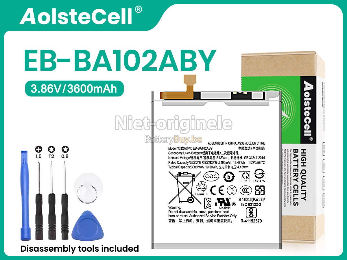 Samsung EB-BA102ABY accu