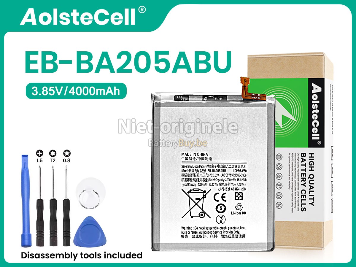 Samsung EB-BA205ABN accu