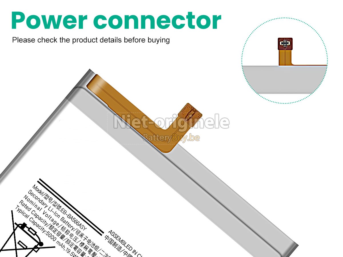 Samsung A56 5G accu