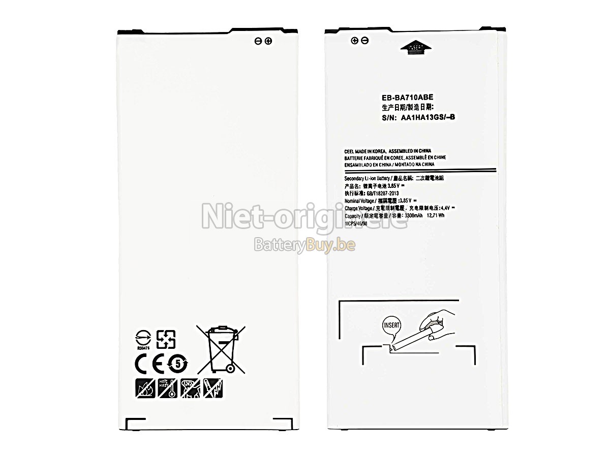 Samsung GALAXY A7 2016 accu