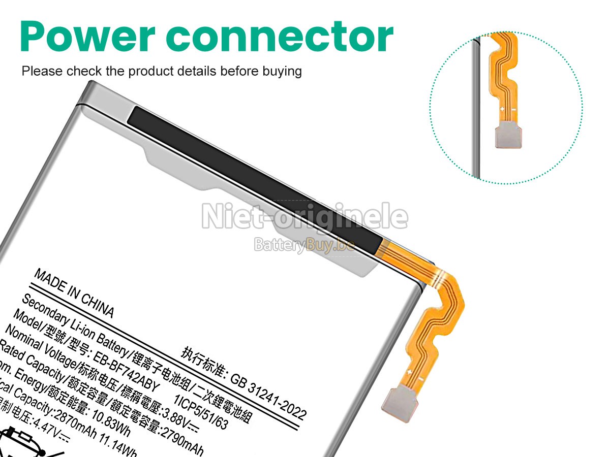 Samsung EB-BF742ABY accu
