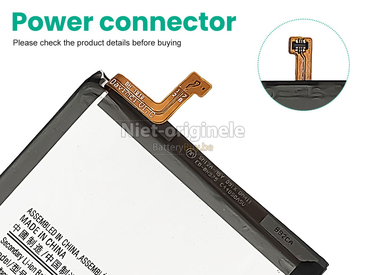 Samsung NOTE 10 LITE accu