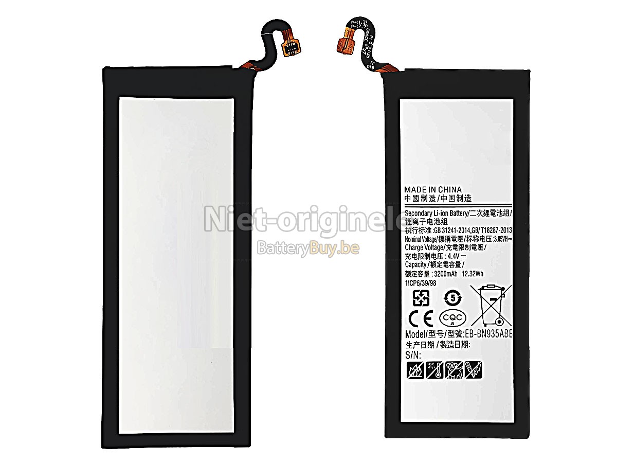 Samsung NOTE FE accu