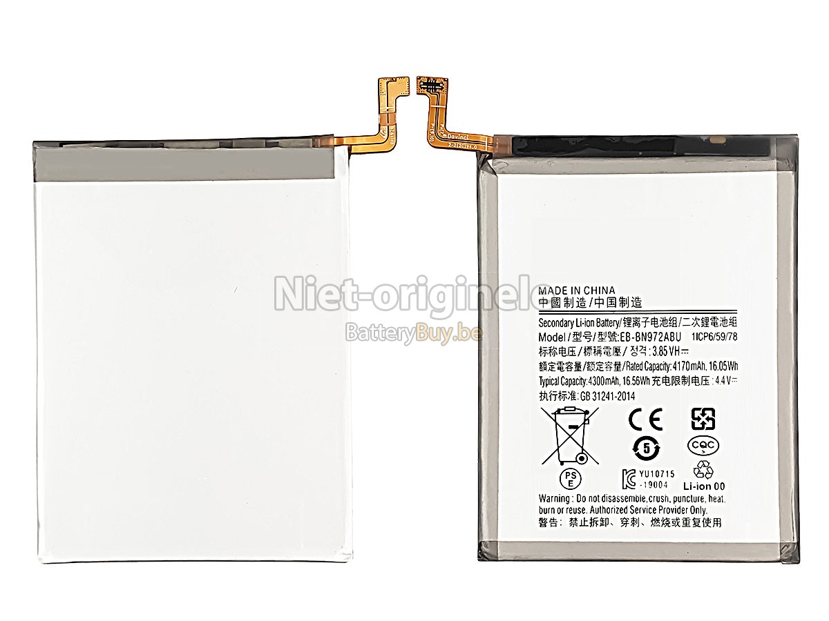 Samsung NOTE 10+ accu