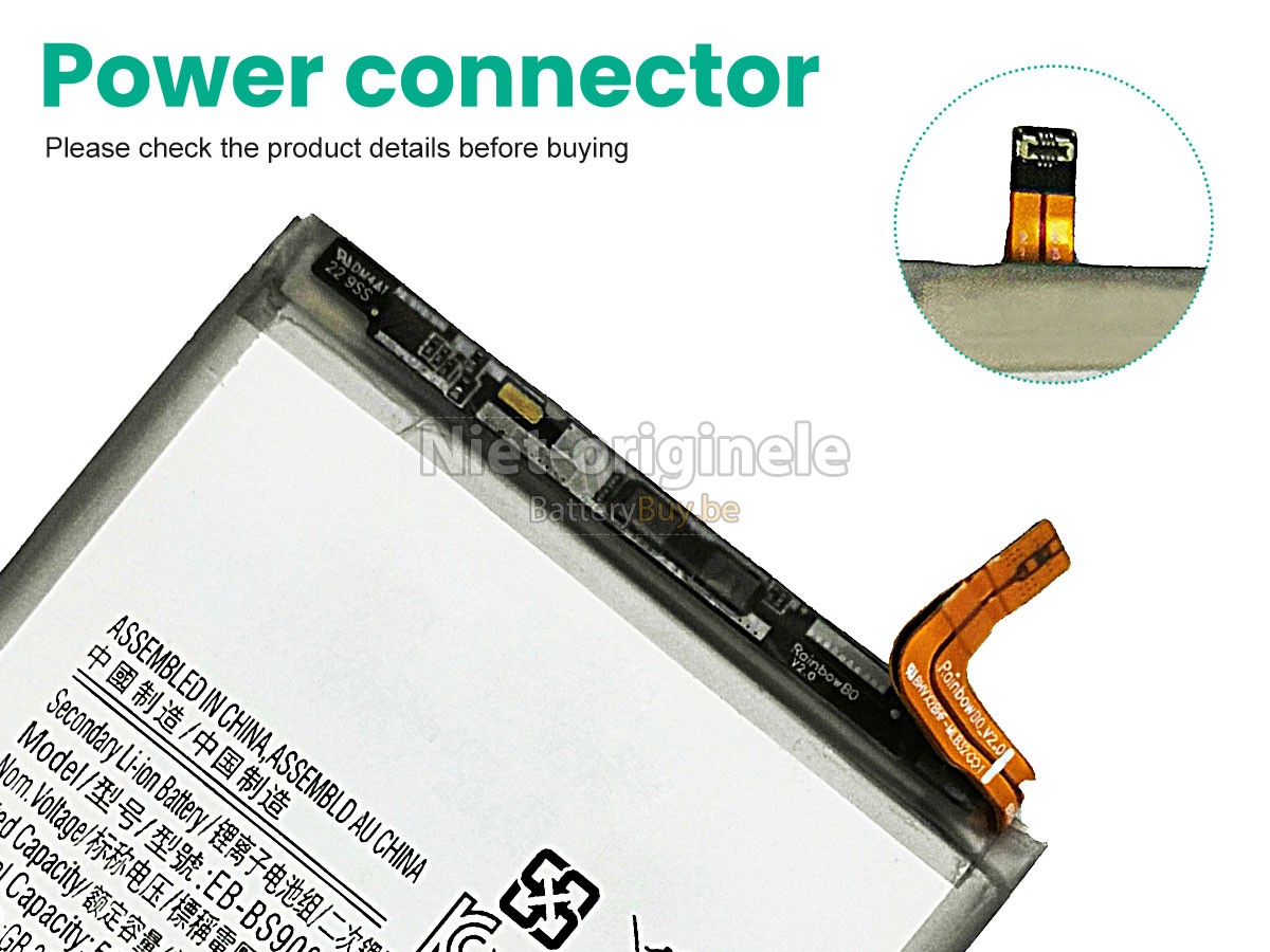 Samsung GALAXY S22 ULTRA 5 accu