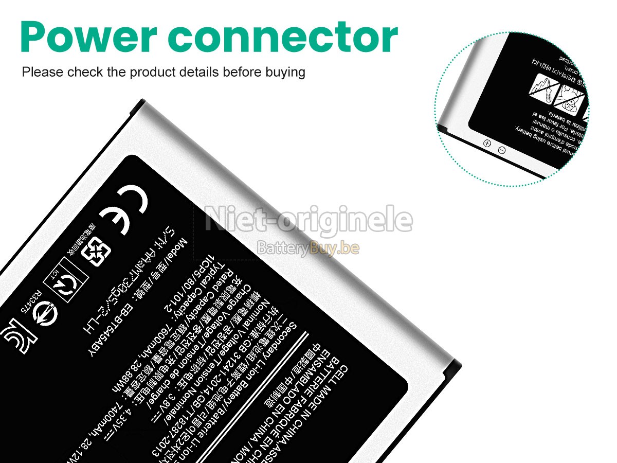 Samsung TAB ACTIVE PRO accu