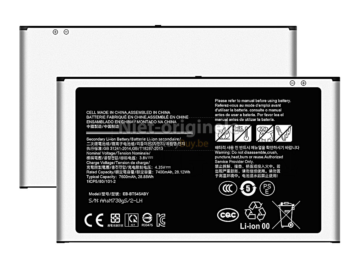 Samsung TAB ACTIVE PRO accu