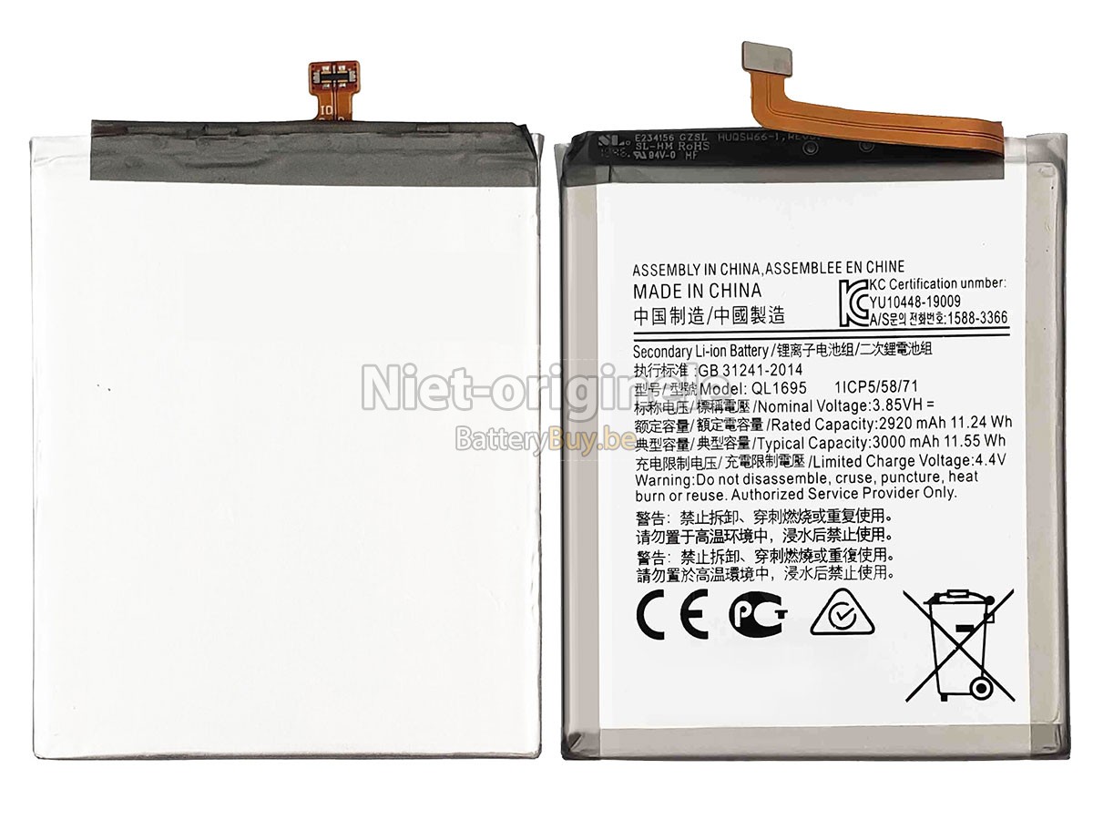 Samsung QL1695 accu