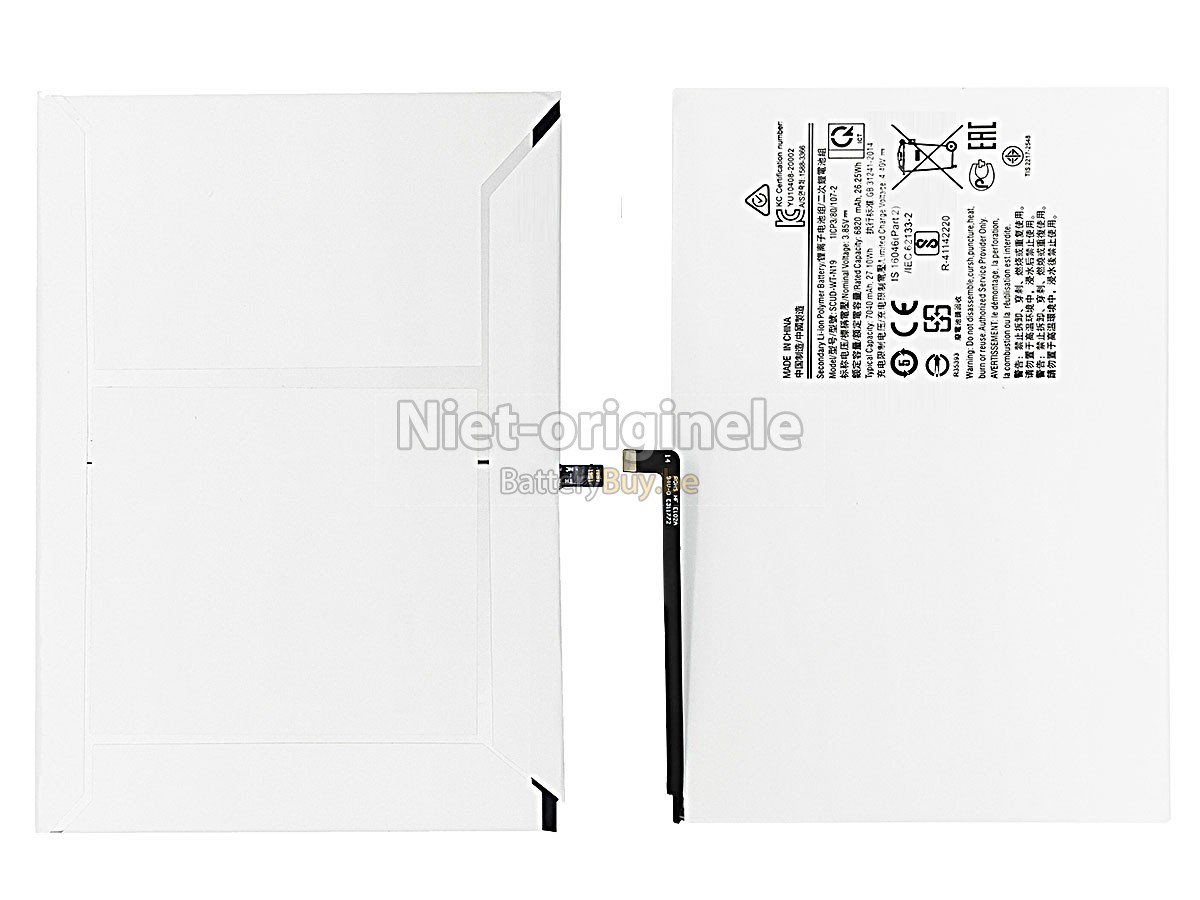 Samsung Galaxy TAB A7 10.4 2020 accu