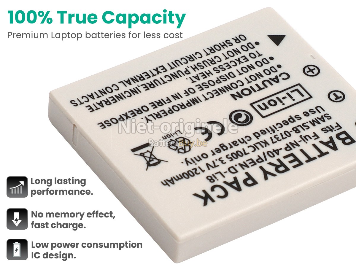 Samsung SLB-0737 accu
