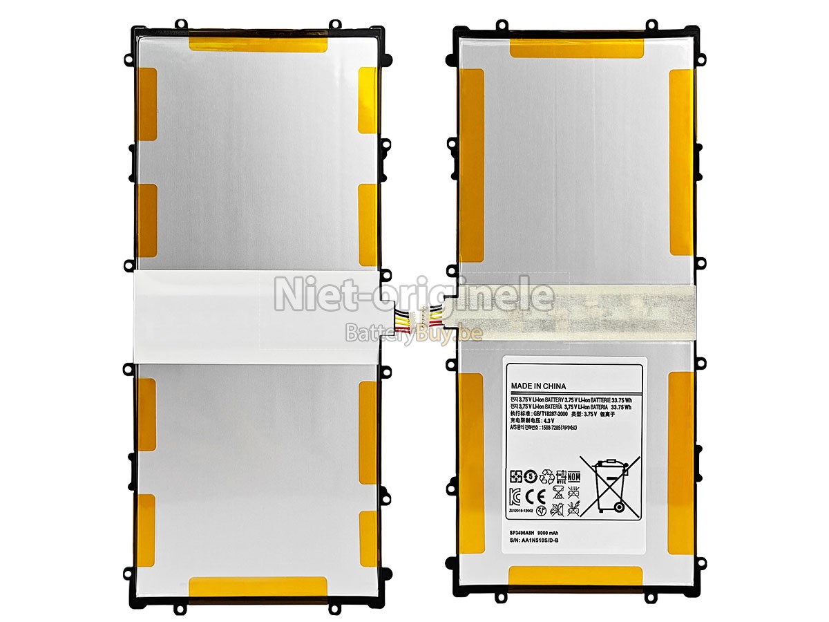 Samsung GOOGLE NEXUS 10 accu