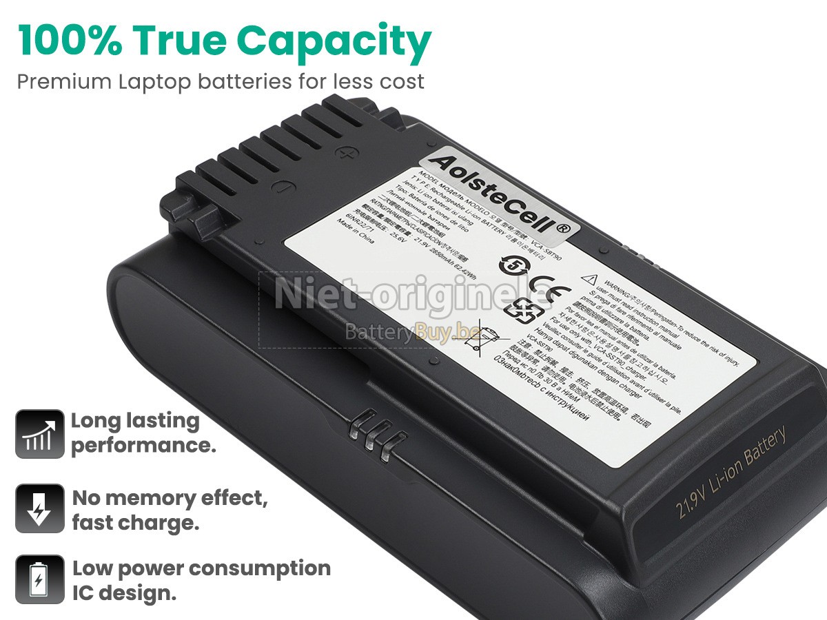 Samsung VS20T7511T5/AA accu