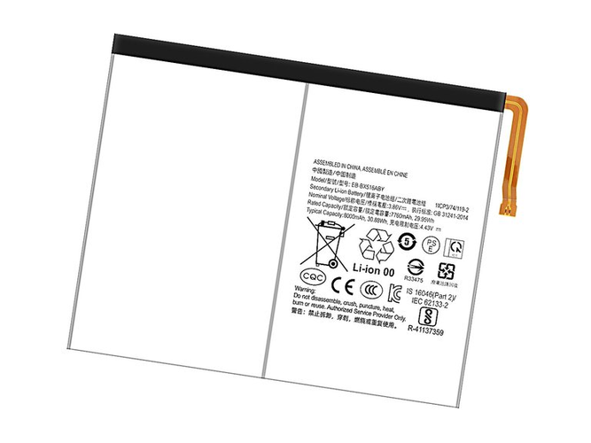 laptop accu voor Samsung EB-BX516ABY