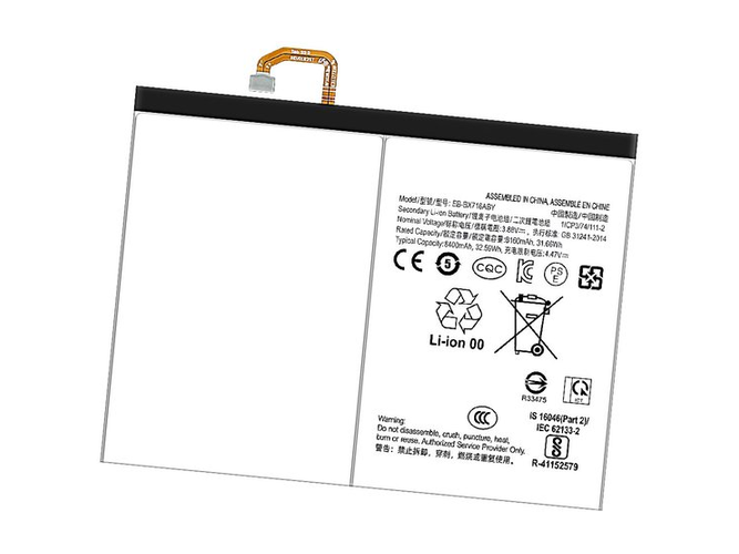 laptop accu voor Samsung EB-BX716ABY