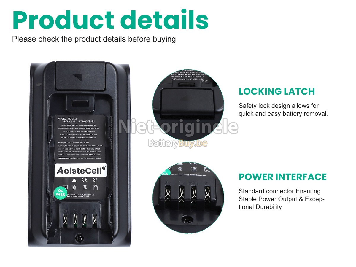 Shark CORDLESS DETECT PRO accu