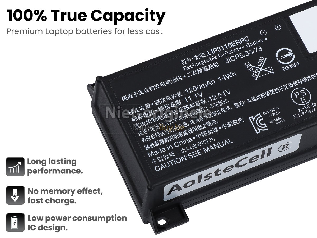 Sony BNA-WB-L13726 accu