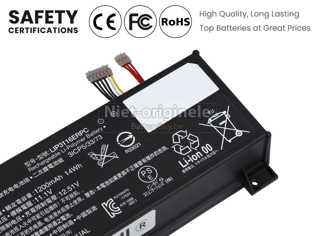 Sony BNA-WB-L13726 accu