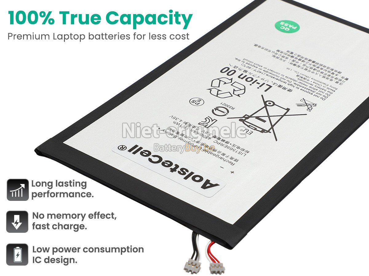 Sony LIS1569ERPC accu