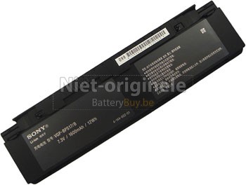 2 Cellen 1600mAh Sony VGP-BPL17 batterij