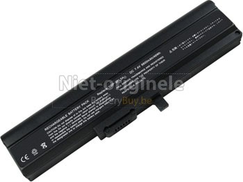 6 Cellen 6600mAh Sony VAIO VGN-TX5MN/W batterij
